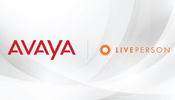 Avaya and LivePerson Announce Partnership to Transform Customer Experience