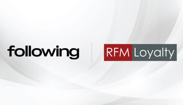 Following and RFM Loyalty Co. Form Partnership